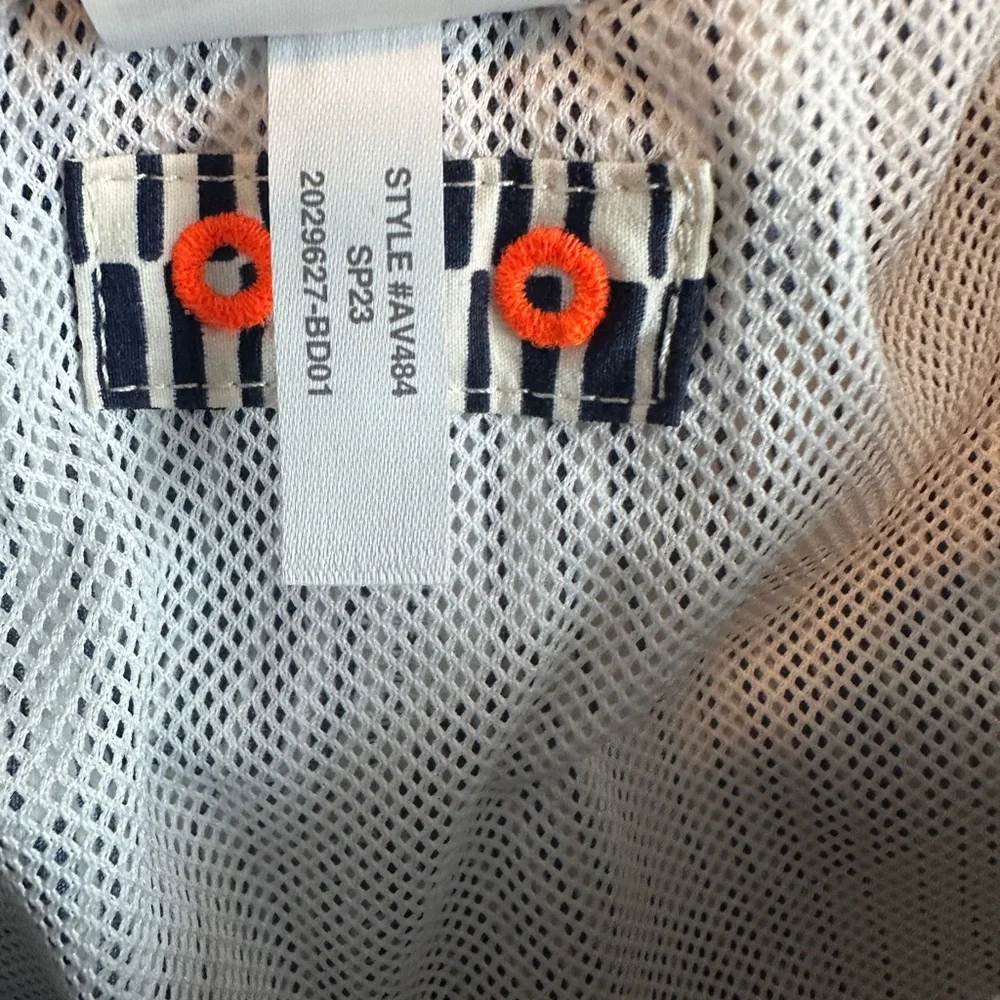 Crew cuts by J. Crew Navy and White Striped Board Shorts - Picture 5 of 6